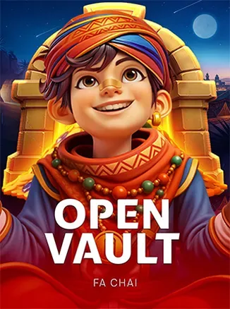 ตัวอย่างภาพเกมสล็อต Open Vault จากค่าย FaChai บน ok casino ฝากขั้นต่ำ 100 บาท